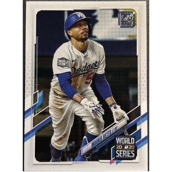 Topps Other - 2021‎ Topps World Series Highlights Mookie Betts #15 Los Angeles Dodgers Card!